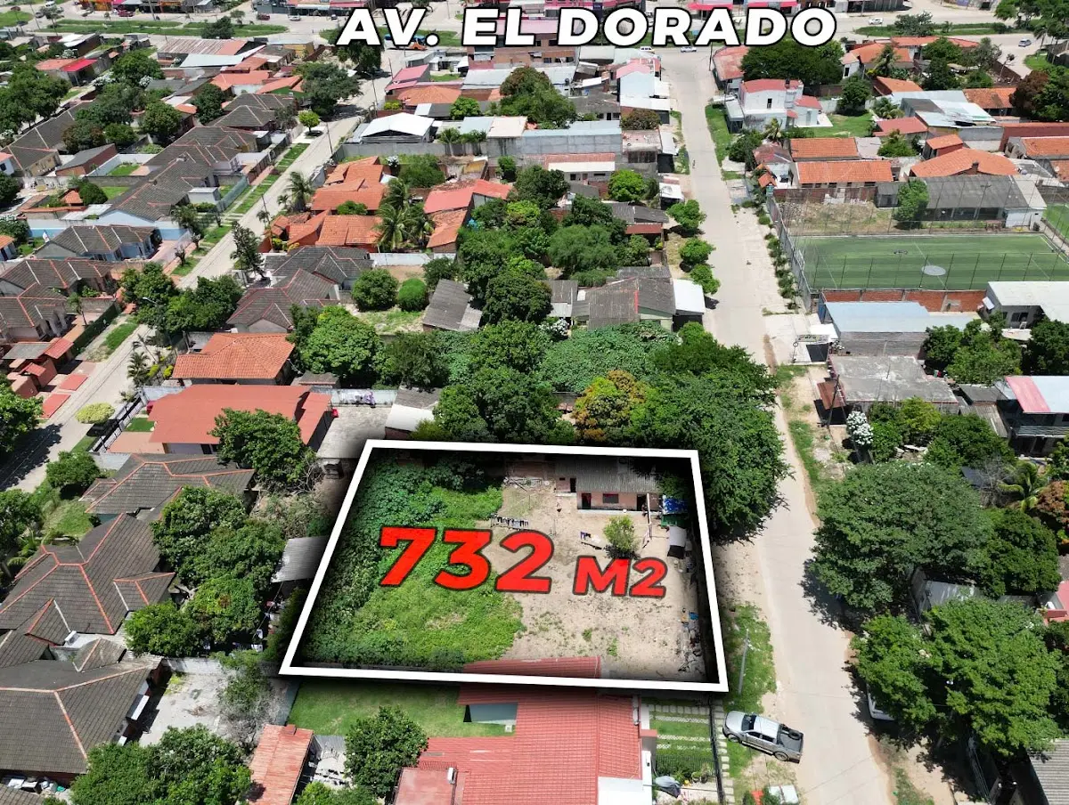 Foto 2 de 732m2 Av.. El Dorado